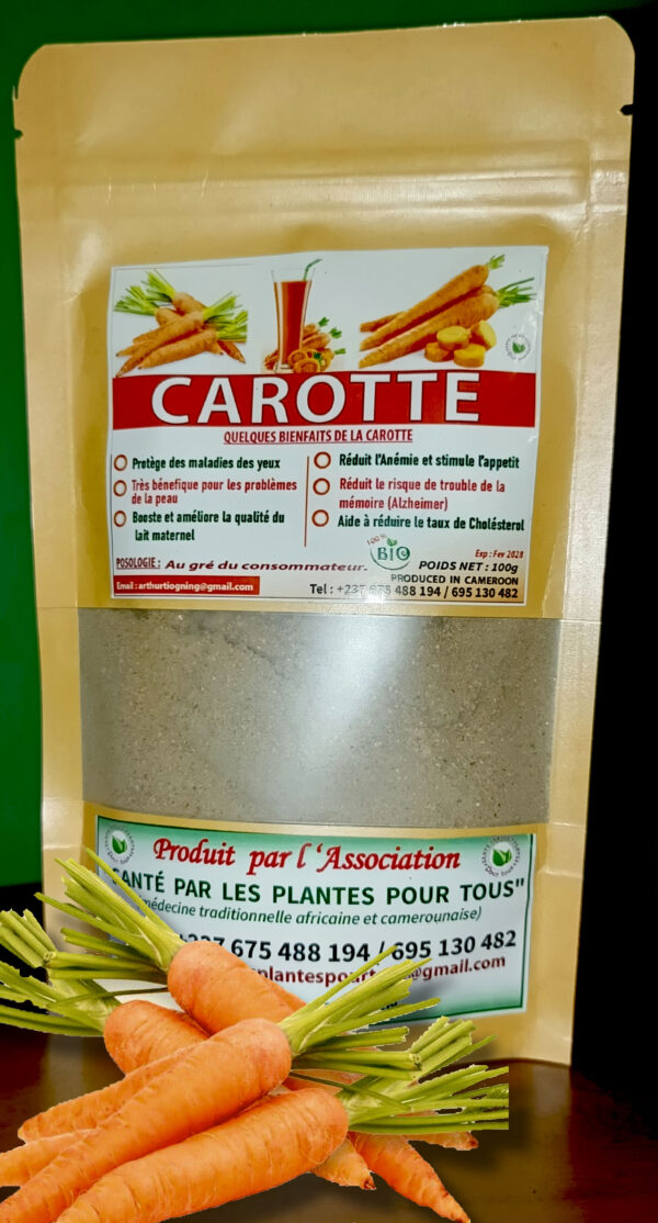 CAROTTES Moulues (100g)