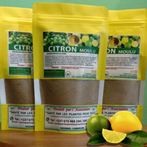 CITRON Moulu 100% Bio  (100g)