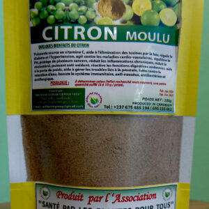 CITRON Moulu 100% Bio  (100g)