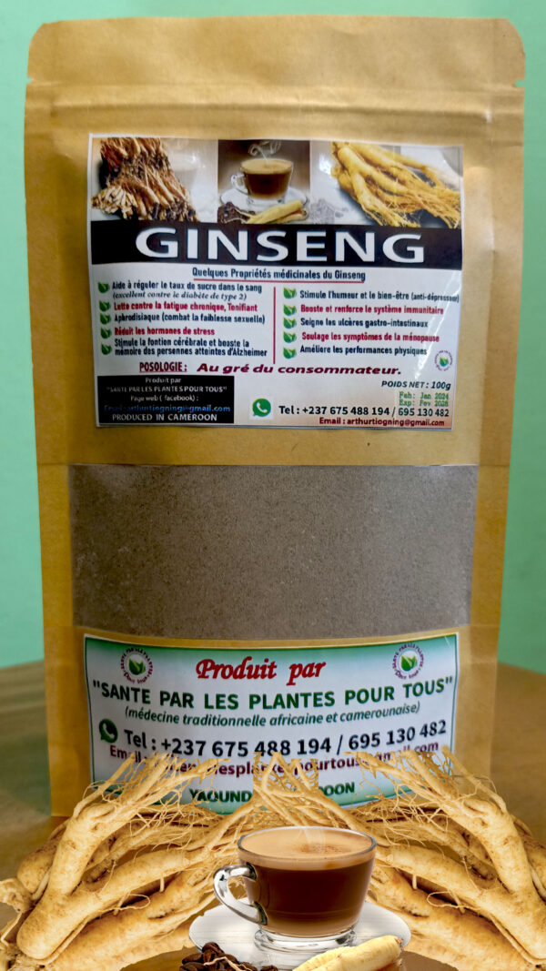 GINSENG Moulu (100g)